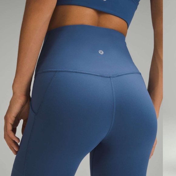 Lululemon Align High-Rise Pant with Pockets 25" - Pitch Blue - Size 2 - Picture 7 of 9